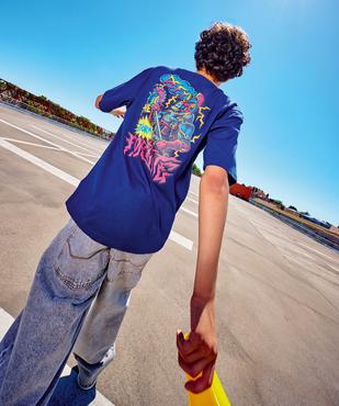 Tee-shirt manches courtes avec motif poitrine et dos garçon - Fortnite vue2 - FORTNITE - GEMO