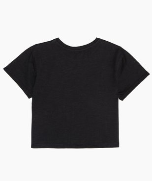 Tee-shirt fille avec motif scintillant – Lulu Castagnette vue4 - LULUCASTAGNETTE - GEMO