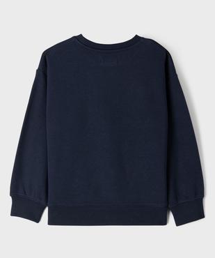 Sweat uni coupe ample garçon vue5 - GEMO (ENFANT) - GEMO