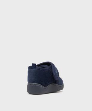 Chaussons montants en velours avec motif dinosaure bébé garçon vue4 - GEMO 4G BEBE - GEMO