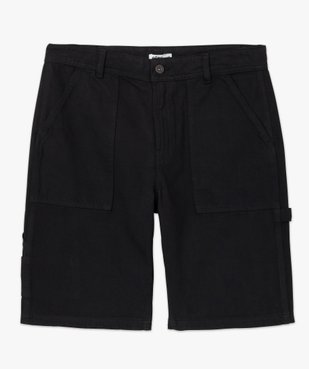 Bermuda homme style charpentier à grandes poches plaquées vue4 - GEMO (HOMME) - GEMO