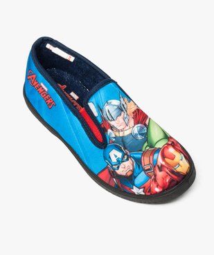 Chaussons garçon avec motifs sur le dessus - Avengers vue5 - AVENGERS - GEMO