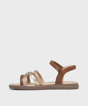 Sandales à brides fermeture scratch fille - Lovely Wings vue3 - LOVELY WINGS - GEMO