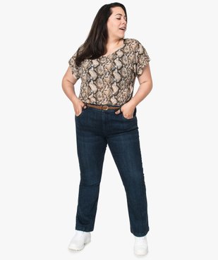 Tee-shirt femme blousant à manches courtes vue5 - Nikesneakers (G TAILLE) - Nikesneakers