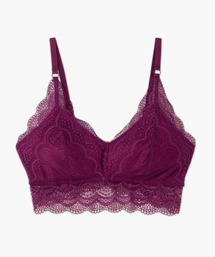 Soutien-gorge post-opératoire en dentelle vue4 - GEMO(HOMWR FEM) - GEMO