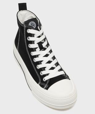 Baskets montantes en toile femme - Camps United vue5 - CAMPS - GEMO