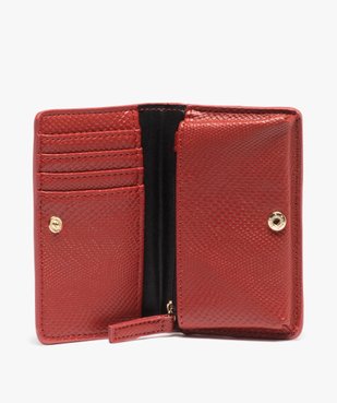 Porte-monnaie femme avec fermeture pression vue3 - GEMO (ACCESS) - GEMO