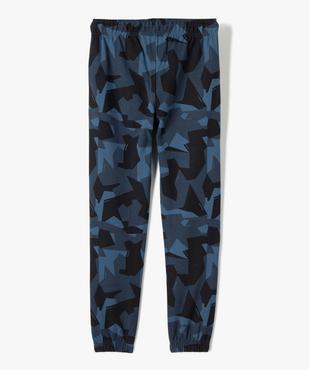 Jogging imprimé à taille élastiquée garçon vue4 - GEMO (JUNIOR) - GEMO