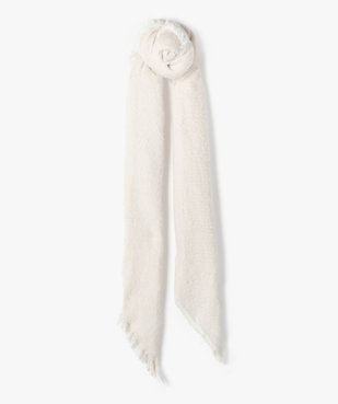 Écharpe avec fil métallisé et finitions franges femme vue1 - GEMO (ACCESS) - GEMO