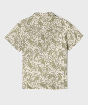 Chemise imprimée garçon vue3 - GEMO (ENFANT) - GEMO