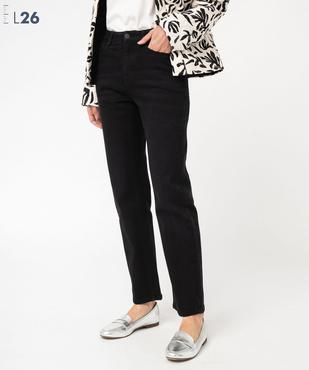 Jean Regular taille haute femme - Longueur L26 vue1 - GEMO(FEMME PAP) - GEMO