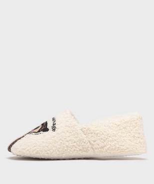 Chaussons pantoufles en fourrure imitation femme vue3 - GEMO(HOMWR FEM) - GEMO