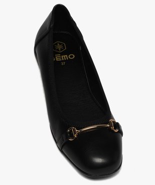 Ballerines femme unies à bride métallique vue5 - GEMO(URBAIN) - GEMO