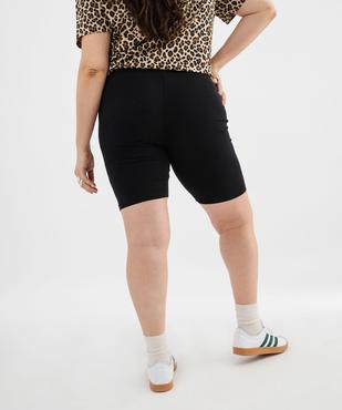 Short en maille extensible avec ceinture élastique  femme grande taille vue12 - GEMO 4G GT - GEMO