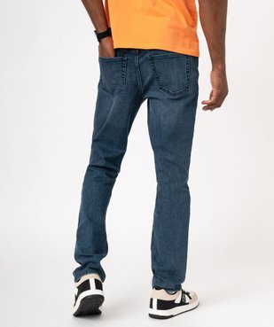 Jean écoresponsable coupe slim homme vue3 - GEMO 4G HOMME - GEMO