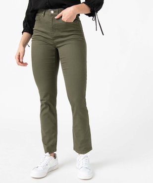 Pantalon femme coupe Regular taille normale - L26 vue1 - GEMO 4G FEMME - GEMO