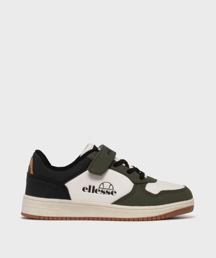 Baskets basses tricolores fermeture scratch garçon - Ellesse vue1 - ELLESSE - GEMO