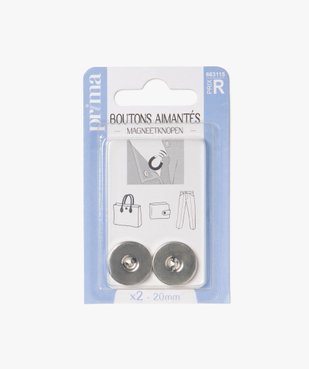 Boutons magnétiques à coudre 20 mm (lot de 2) - Prima vue4 - PRIMA - GEMO