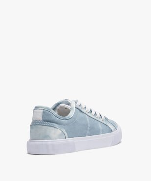 Tennis femme en toile unie effet tie and dye vue4 - GEMO (SPORTSWR) - GEMO