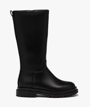 Boots fille unies style casual à zip vue1 - GEMO (ENFANT) - GEMO