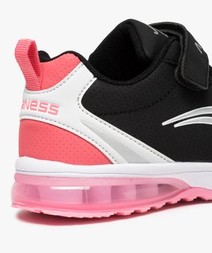 Baskets fille bicolores à scratch – Airness vue6 - AIRNESS - GEMO