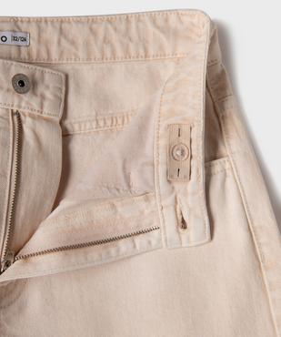 Jean super baggy avec taille ajustable garçon vue3 - GEMO (JUNIOR) - GEMO