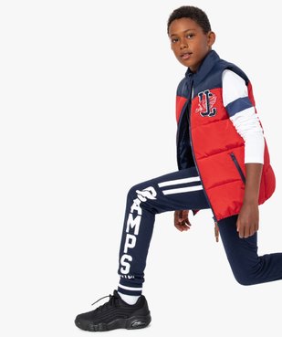 Pantalon de jogging garçon bicolore – Camps United vue1 - CAMPS UNITED - GEMO