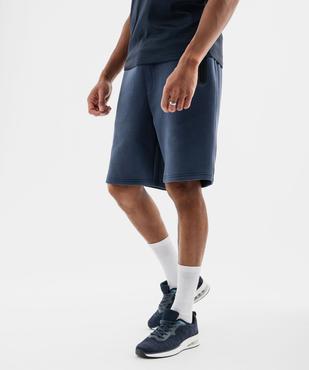 Bermuda de sport avec poches zippées homme vue2 - GEMO (HOMME) - GEMO