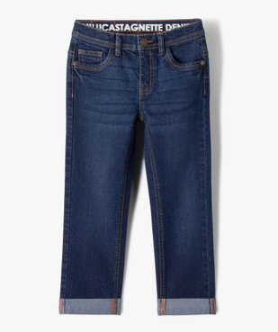 Jean Regular avec revers cousus garçon - LuluCastagnette vue1 - LULUCASTAGNETTE - GEMO
