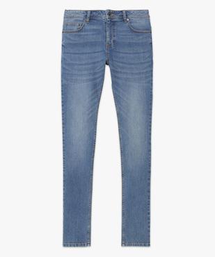 Jean homme coupe Skinny délavé  vue4 - GEMO 4G HOMME - GEMO