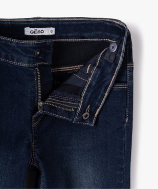Jean fille coupe Slim taille+large en matière extensible vue2 - GEMO (ENFANT) - GEMO