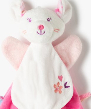 Doudou bébé fille en forme de souris – Sucre d’orge vue2 - SUCRE D'ORGE - GEMO