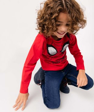 Tee-shirt garçon avec motif en sequins réversibles - Spiderman vue5 - SPIDERMAN - GEMO