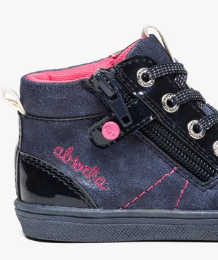 Bottines bébé fille avec empiècements vernis - Absorba vue6 - ABSORBA - GEMO