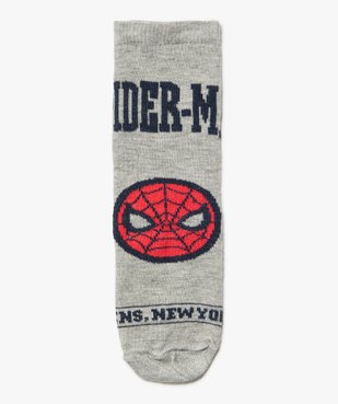 Chaussettes garçon tige haute imprimées Spiderman (lot de 3) vue2 - SPIDERMAN - GEMO