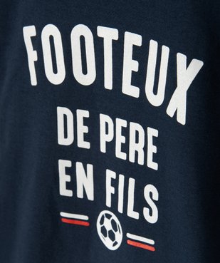 Tee-shirt garçon motif fantaisie football vue2 - SANS MARQUE - GEMO