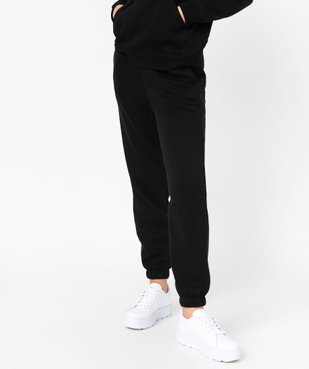 Pantalon de jogging en molleton femme vue1 - GEMO(FEMME PAP) - GEMO