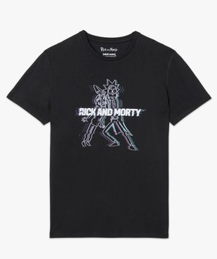 Tee-shirt homme à manches courtes imprimé - Rick et Morty vue4 - RICK ET MORTY - GEMO