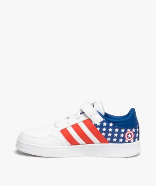 Tennis garçon à scratch Marvel - Adidas Breaknet vue3 - ADIDAS - Nikesneakers