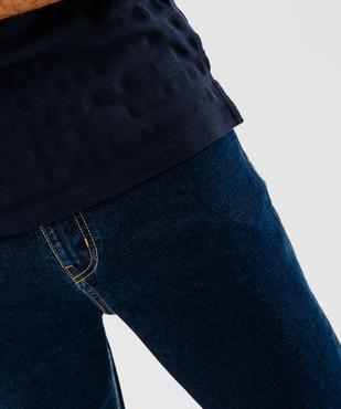 Jean Slim en coton stretch homme vue5 - GEMO 4G HOMME - GEMO