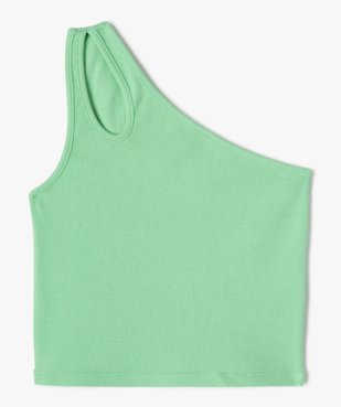 Débardeur fille coupe courte et asymétrique vue2 - GEMO (JUNIOR) - GEMO