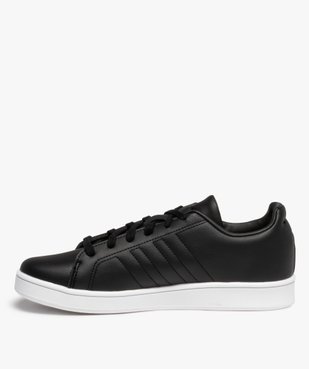 Baskets garçon unies logo – Adidas Grand Court LTS K vue3 - ADIDAS - GEMO