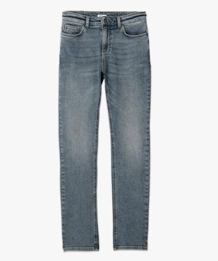 Jean homme coupe slim aspect délavé vue4 - GEMO (HOMME) - GEMO