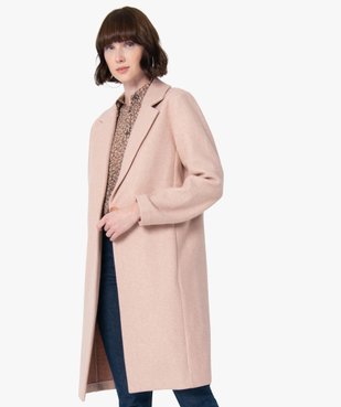 Manteau femme à col tailleur vue1 - GEMO(FEMME PAP) - GEMO