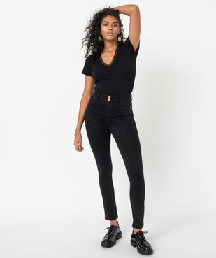 Pantalon femme push-up taille haute vue5 - GEMO(FEMME PAP) - GEMO