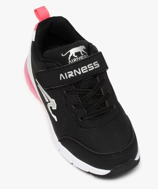 Baskets fille bicolores à scratch – Airness vue5 - AIRNESS - GEMO