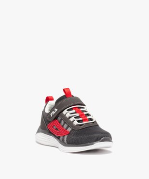 Baskets garçon en mesh à lacets et scratch – Fila Newmodel vue2 - FILA - GEMO
