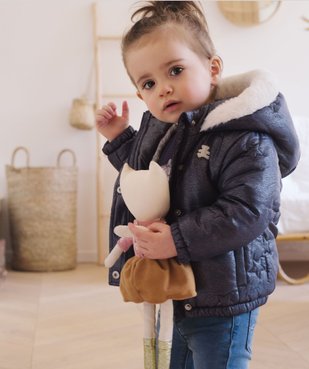 Parka bébé fille pailletée à doublure chaude - LuluCastagnette vue6 - LULUCASTAGNETTE - GEMO
