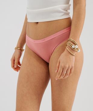 Culottes en coton stretch femme (lot de 5) - Dim Pocket vue2 - DIM - GEMO