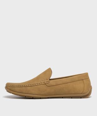 Mocassin semelle intérieure cuir homme vue3 - URBAN STEPS - GEMO